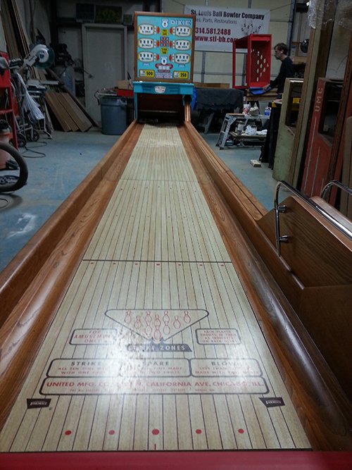1965 Chicago Coin Super Sonic Ball Bowler w/Original Lanes